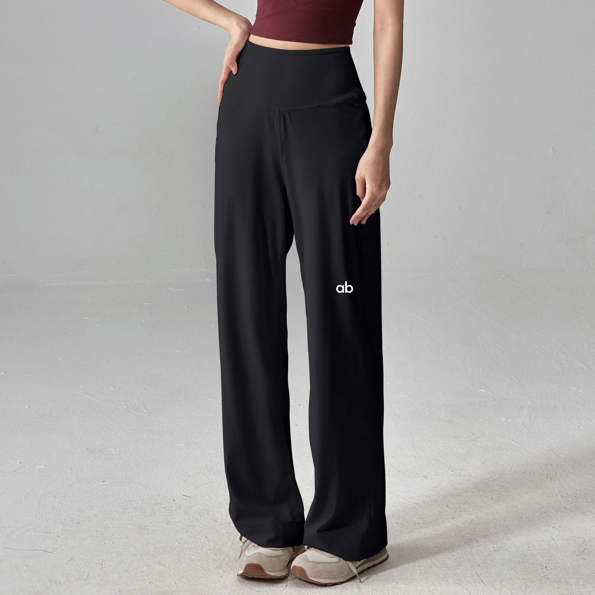 Yoga Fitness Workout - Women High Waist Wide Leg Yoga