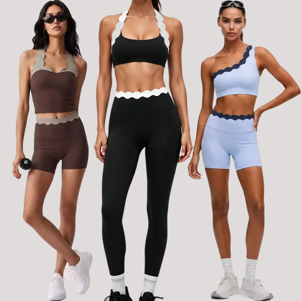 Women 2‑Piece Yoga Outfit Two‑ - Yoga Fitness Leggings 评论和价格