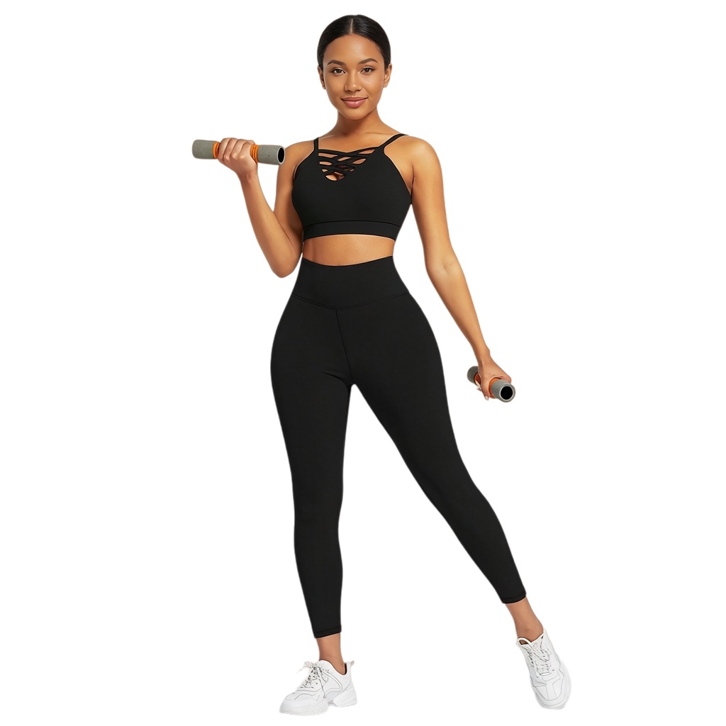 3 Pieces Women's Yoga Fitness  - Yoga Fitness Workout 评论和价格