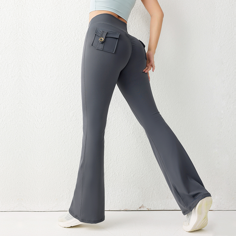 Solid Color Butt Lifting Gym F - Yoga Fitness Leggings 评论和价格