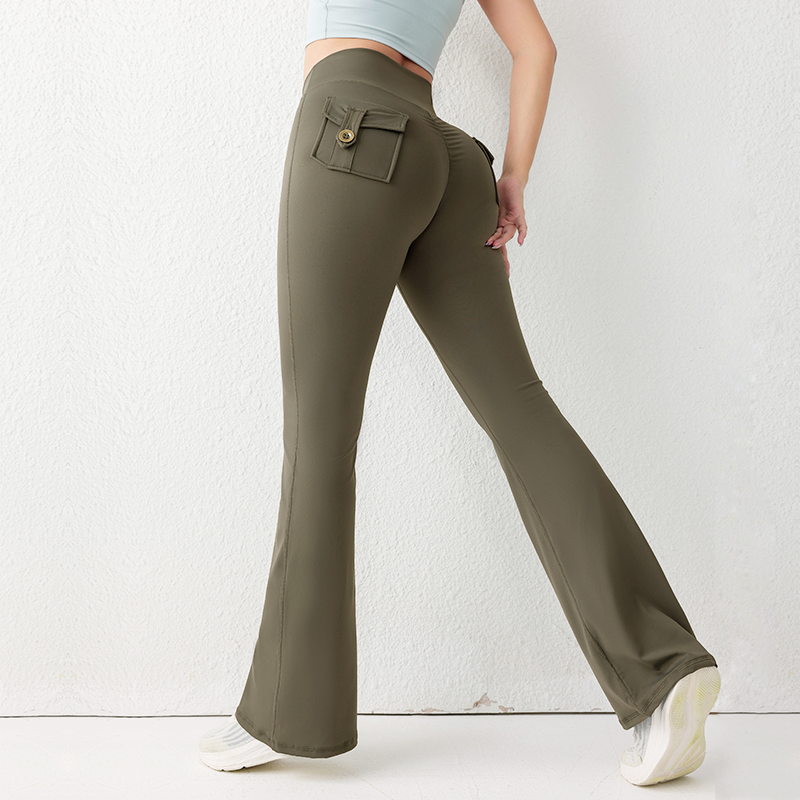 Solid Color Butt Lifting Gym F - Yoga Fitness Leggings 评论和价格