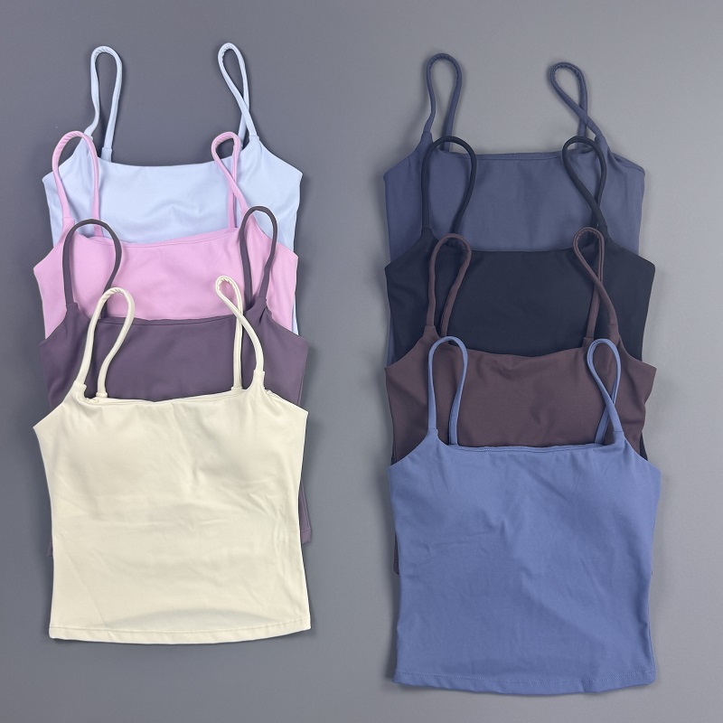 Gym Top Women Spaghetti Strap  - Stretch Strap Yoga 评论和价格