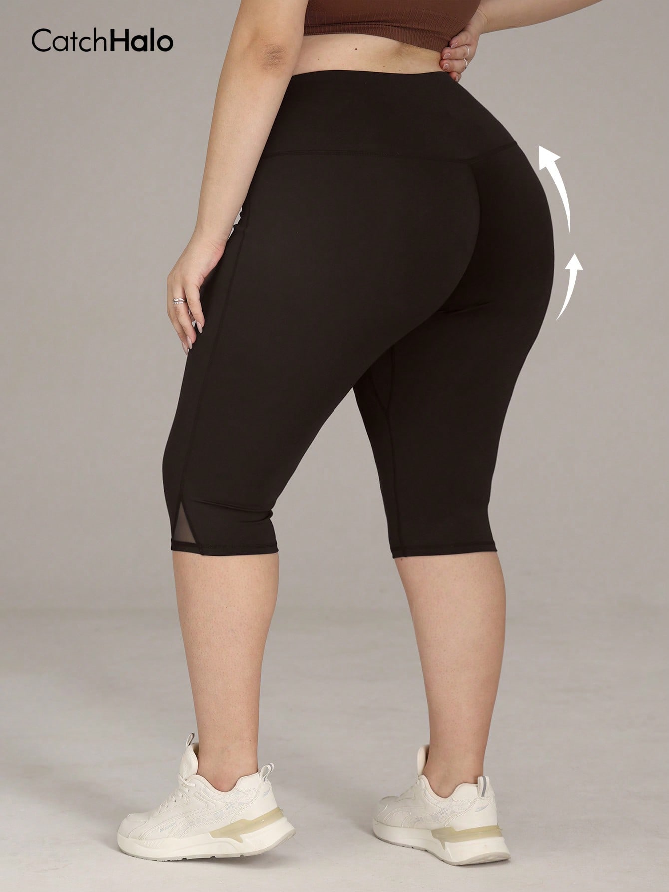 Plus Size Gym Leggings Women M - Yoga Fitness Leggings 评论和价格