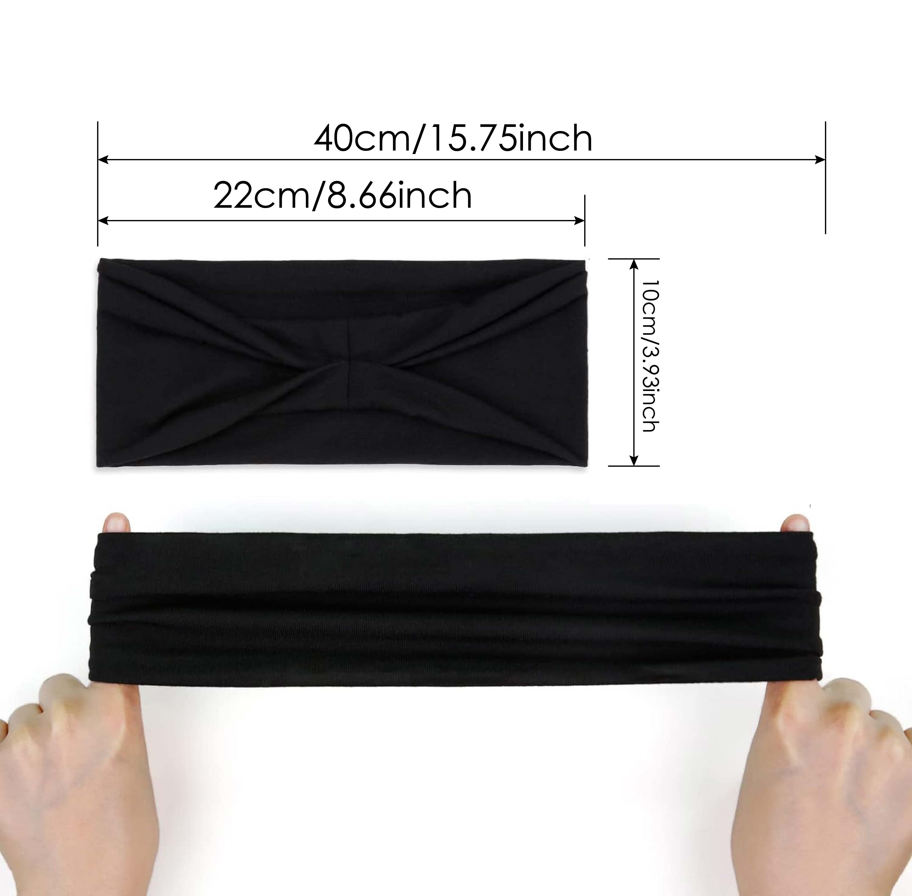 Unisex Non Slip Sweatbands  Wi - Stretch Strap Yoga 评论和价格
