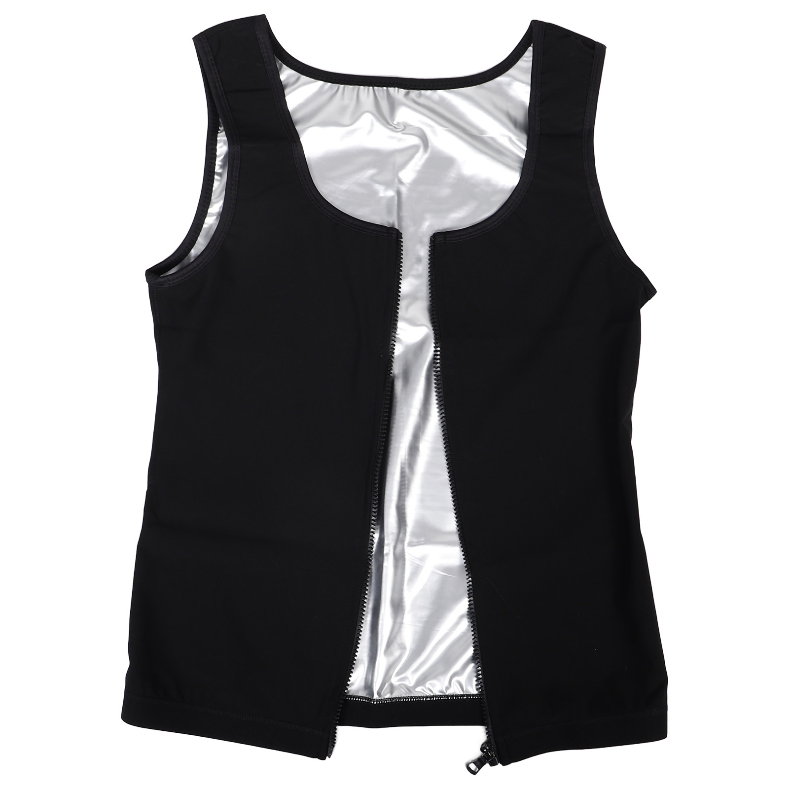 Men Compression Sweat Vest Zip - Yoga Fitness Workout 评论和价格