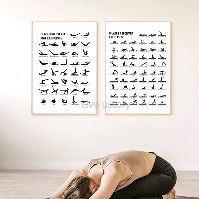 Frameless Pilates Workout Char - Yoga Fitness Workout 评论和价格