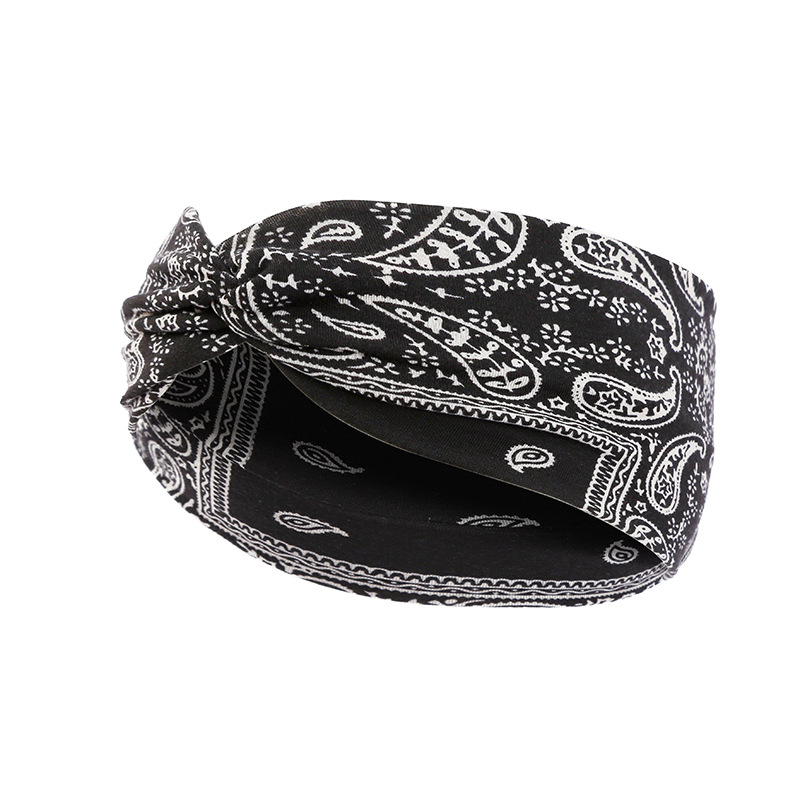 Paisley Cashew flowers hair ba - Stretch Strap Yoga 评论和价格