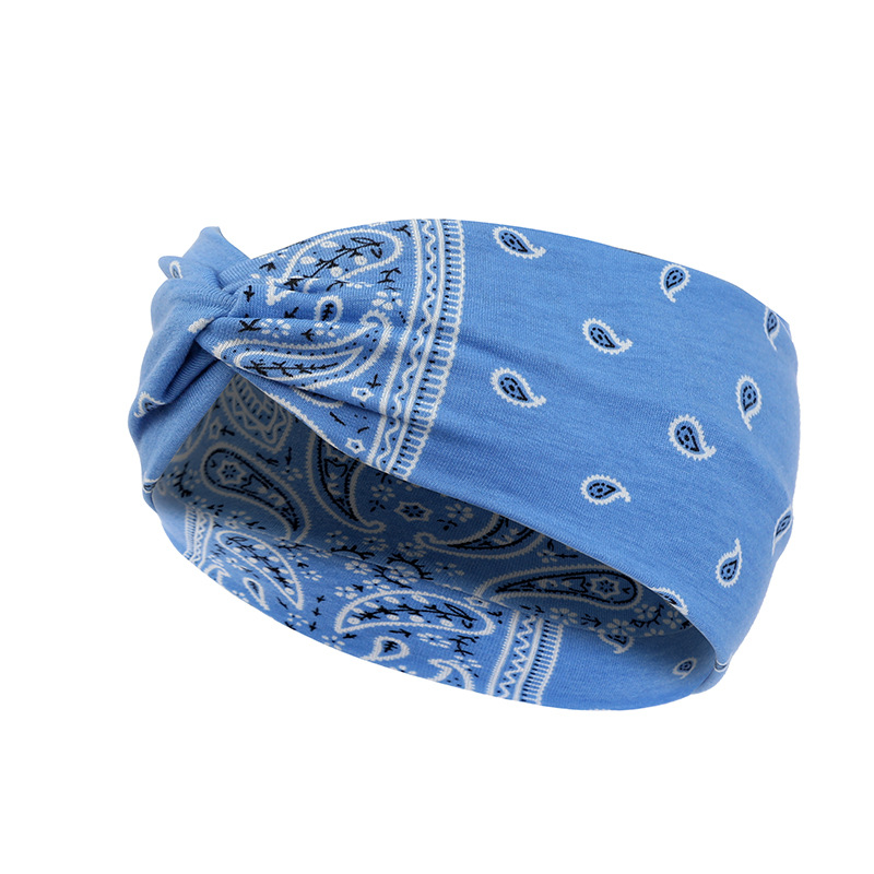 Paisley Cashew flowers hair ba - Stretch Strap Yoga 评论和价格