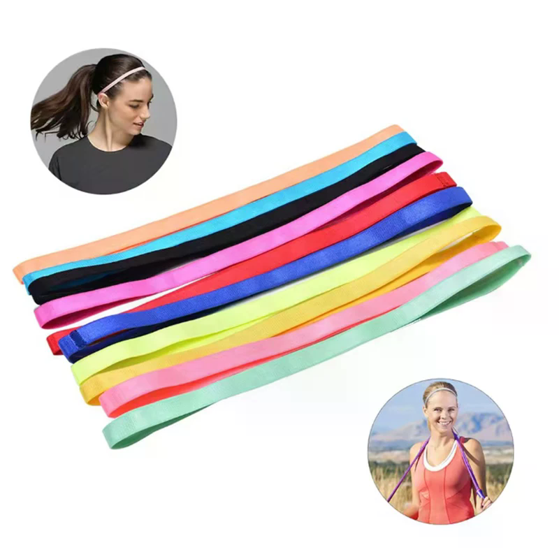 Thin Sport Headbands For Women - Stretch Strap Yoga 评论和价格