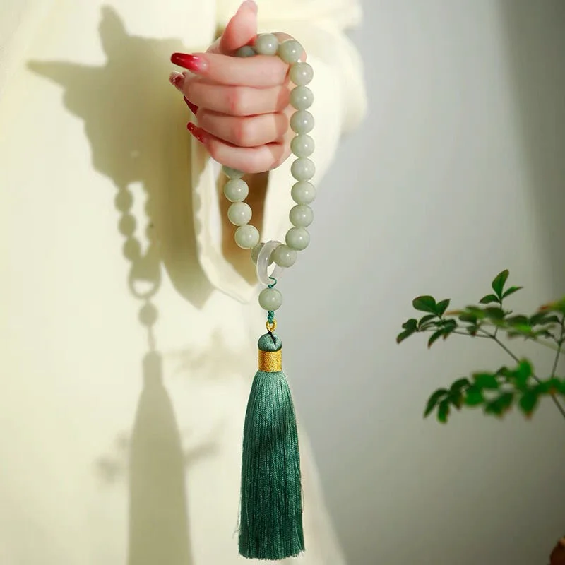 Green Jade Stone 12mm Beads Ta - Yoga & Fitness With Faye The Well Being Studio Abbots Langley Reviews 评论和价格