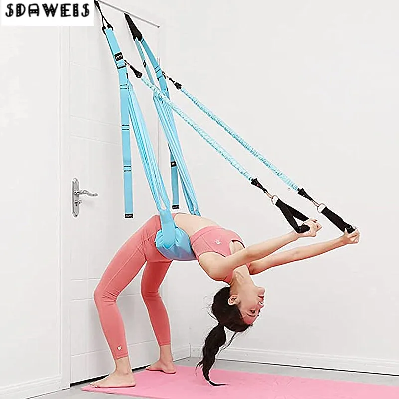 Adjustable Aerial Yoga Strap E - Stretch Strap Yoga 评论和价格